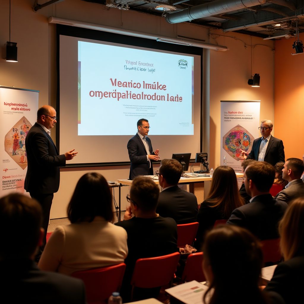 Evento de presentación del libro sobre mercados